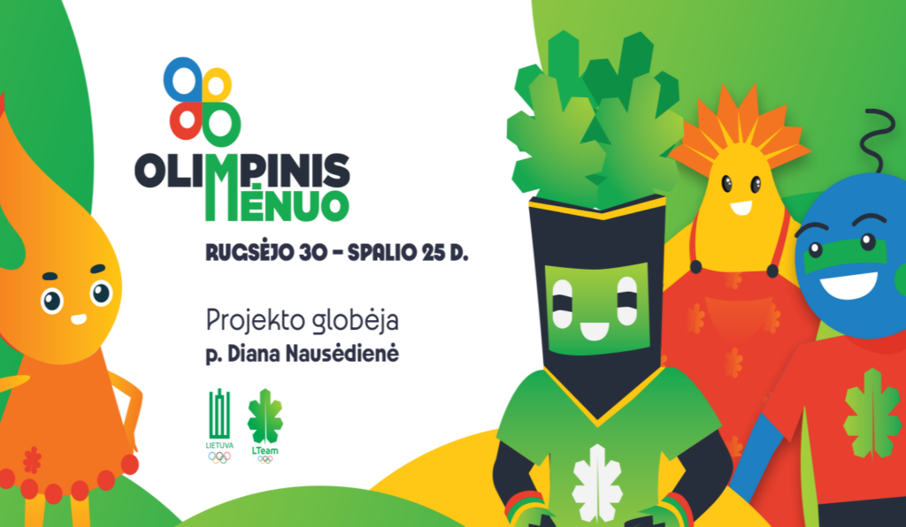 Olimpinio mėnesio logotipas