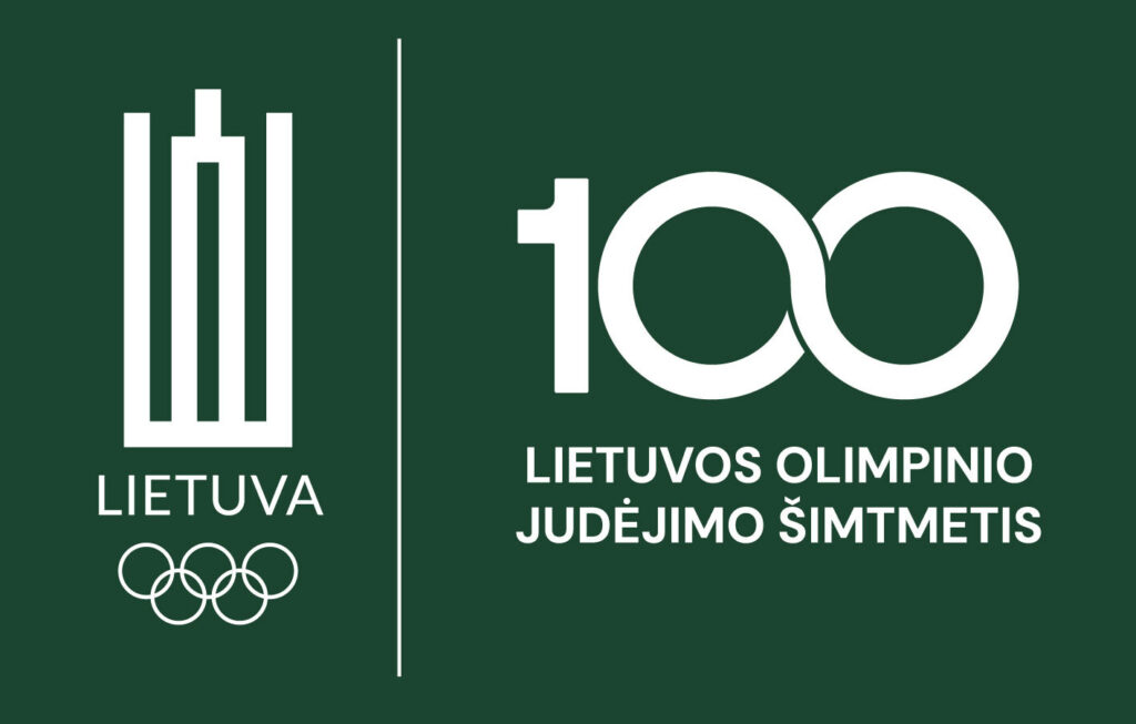 Lietuvos olimpinio judejimo šimtmečio logotipas